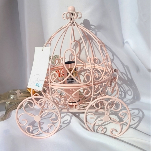 Grandview Gallery Other - NWT Grandview Gallery Pink Princess Carriage Lamp, Fairytale Lamp